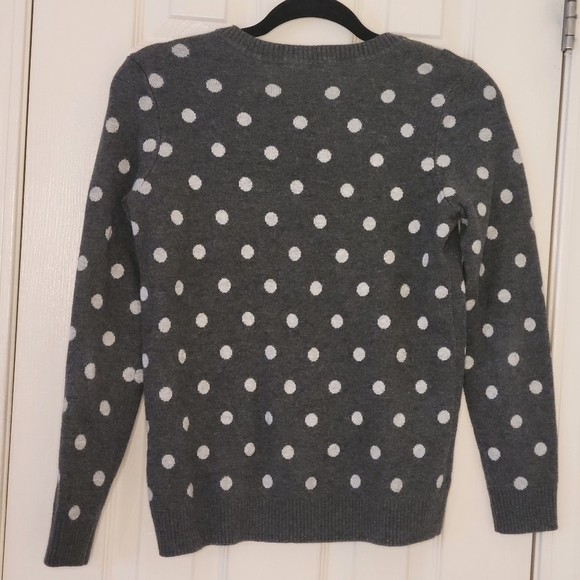 Charter Club Women's Polka-dot pullover Size XS - Picture 2 of 10
